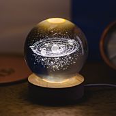 Planeten 3D-Kristallkugel