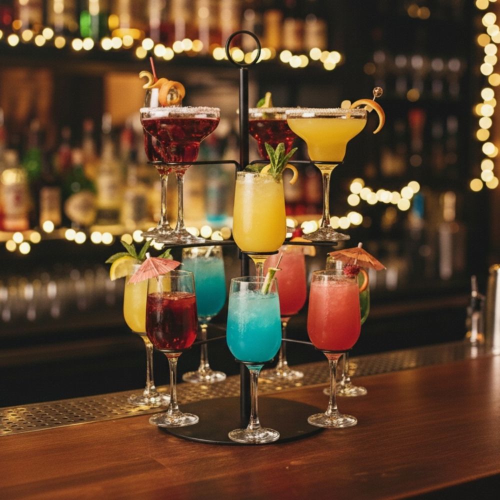 Cocktail-Baum für 12 Drinks