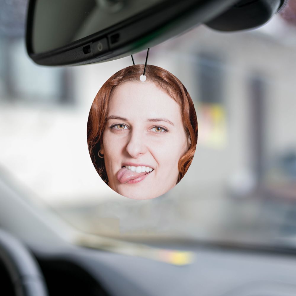 Personalisierbarer Duftbaum 2er Set mit Gesicht