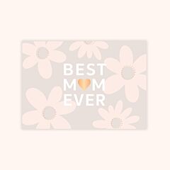 Muttertagskarte Best Mom Ever
