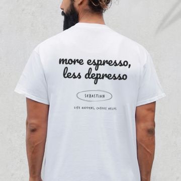 Personalisierbares T-Shirt mit Spruch und Name